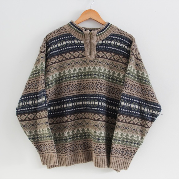 Vintage wool blend sweater - Picture 1 of 5